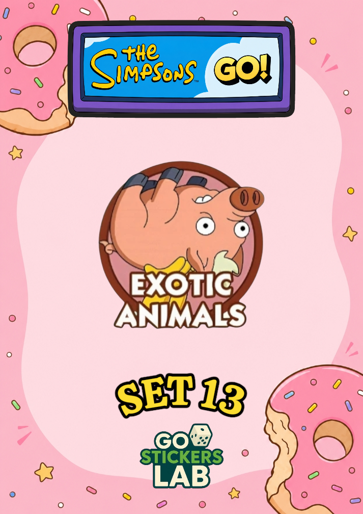 Set 13 - Exotic Animals