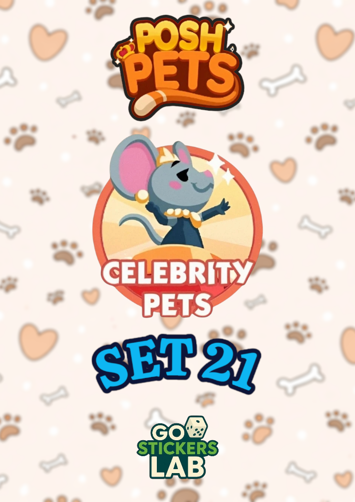 Set 21 - Celebrity Pets