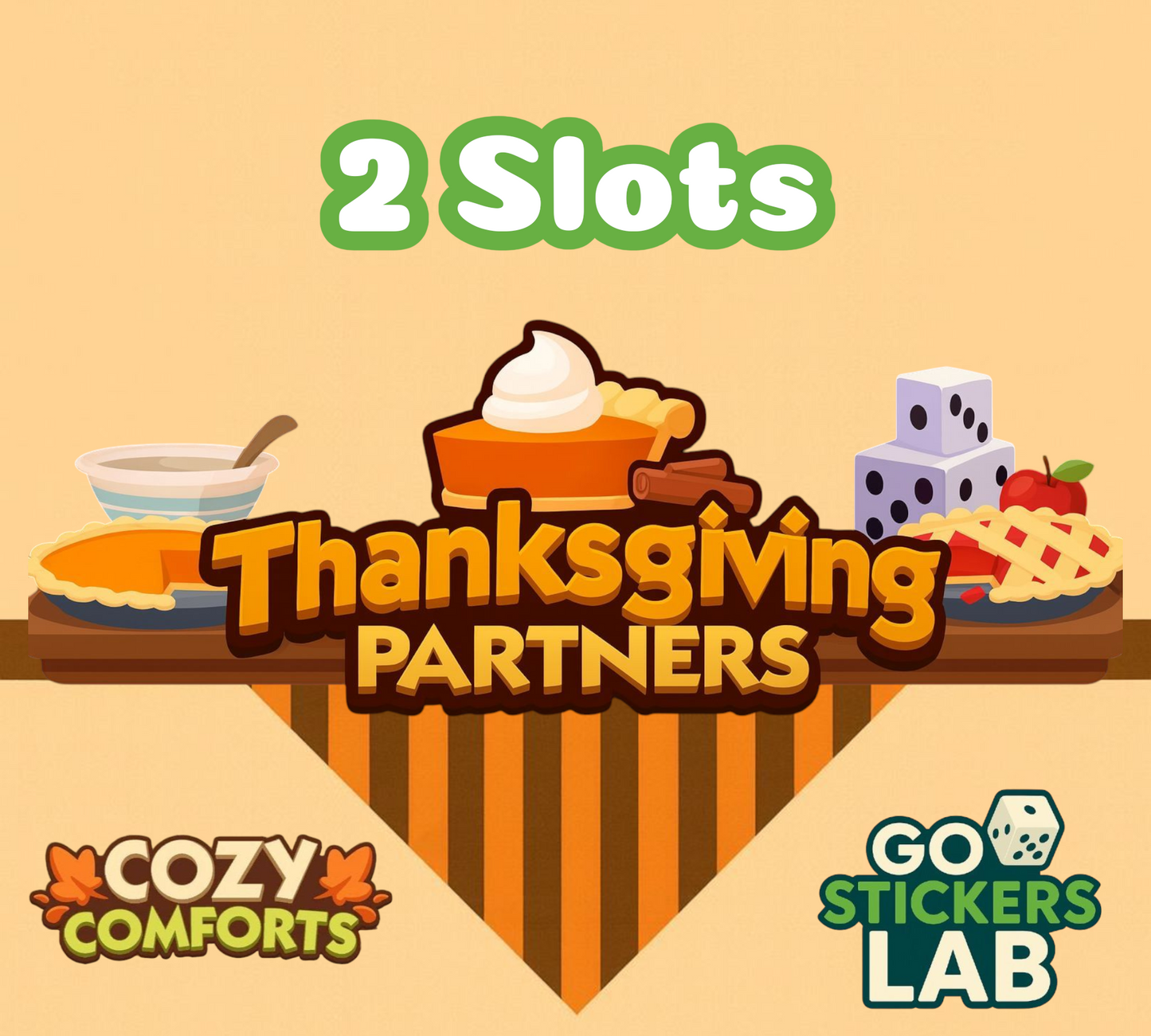 Thanksgiving Partners Event | 2 Slot