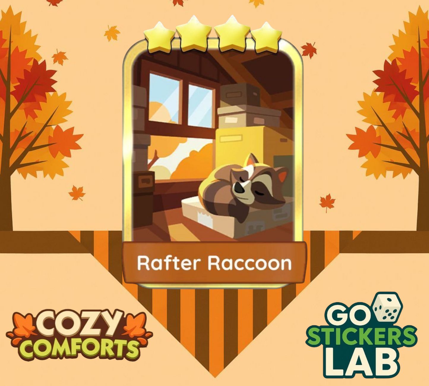 Set 17 - Rafter Raccoon