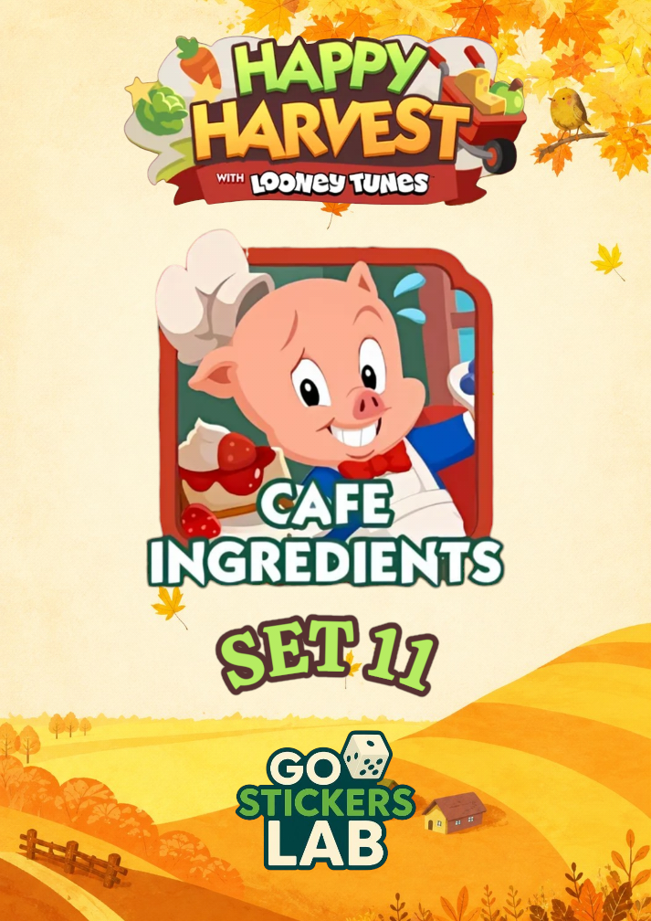 Set 11 - Cafe Ingredients