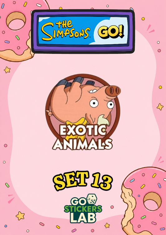 Set 13 - Exotic Animals