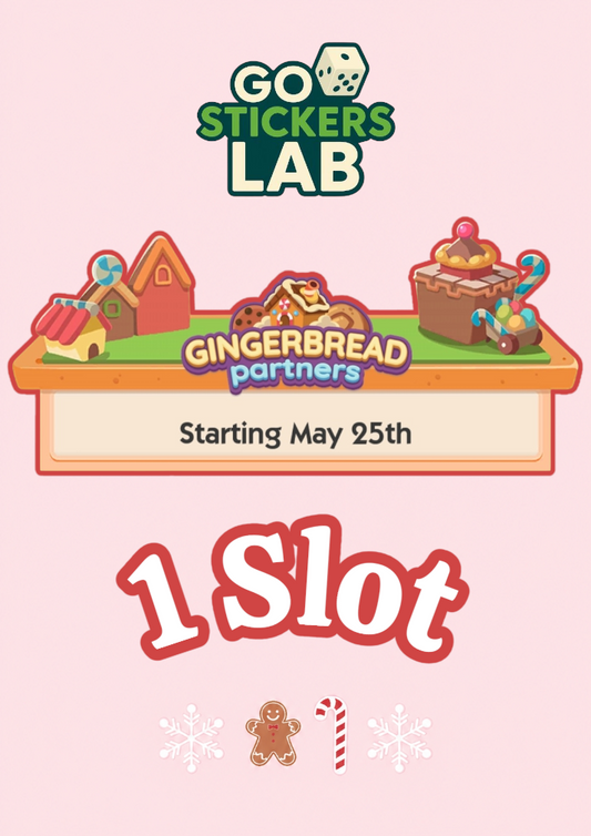 Gingerbread Partners Event | 1 Slot