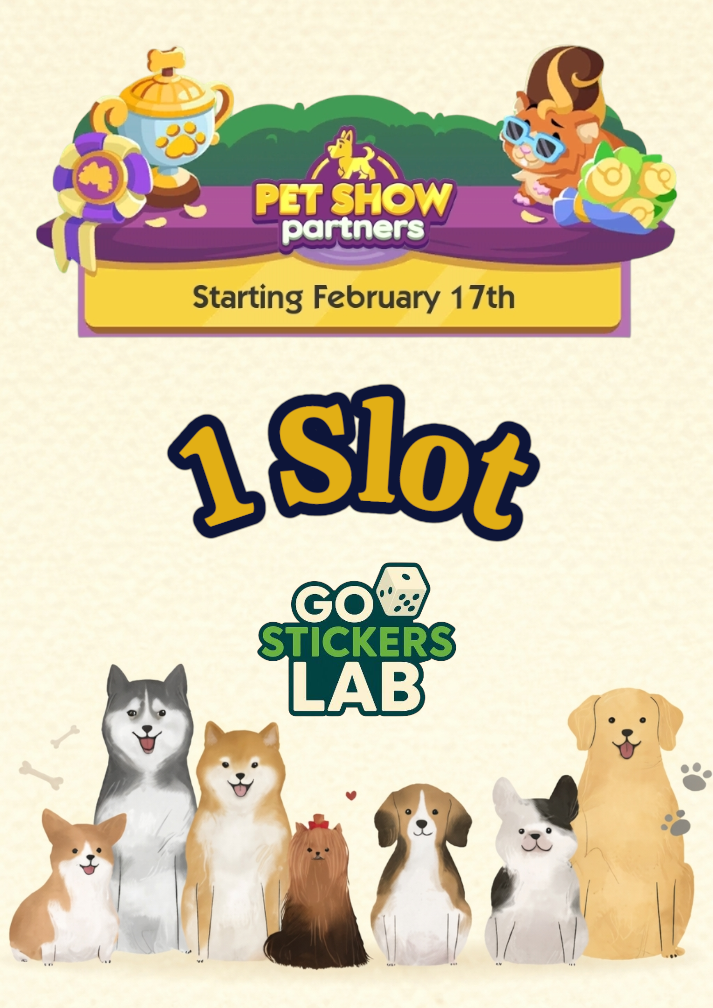 Pet Show Partners Event | 1 Slot