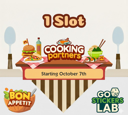 Cooking Partners Event | 1 Slot