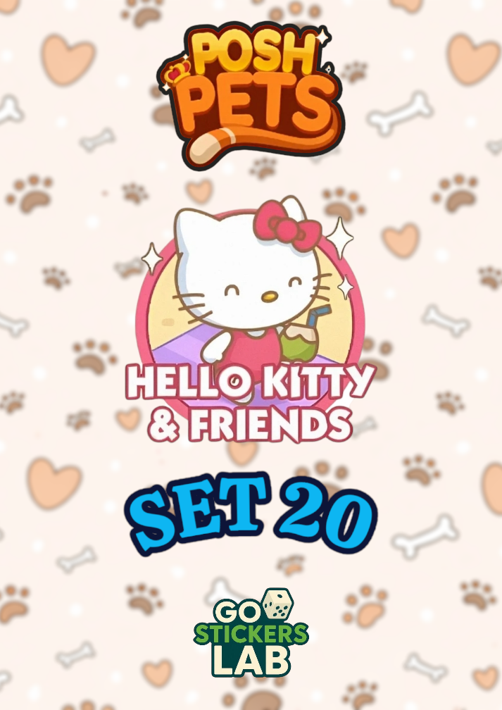 Set 20 - Hello Kitty & Friends
