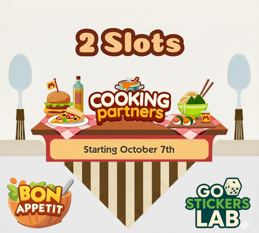 Cooking Partners Event | 2 Slot