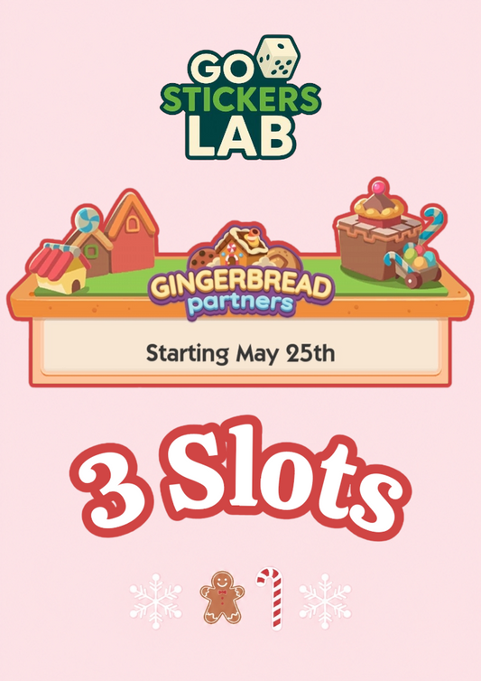 Gingerbread Partners Event | 3 Slot