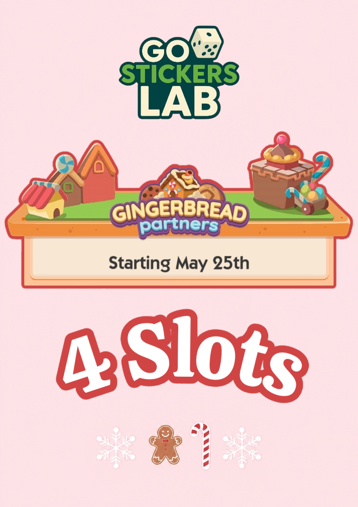 Gingerbread Partners Event | 4 Slot