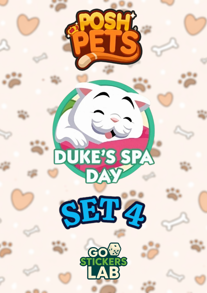 Set 4 - Duke's Spa Day
