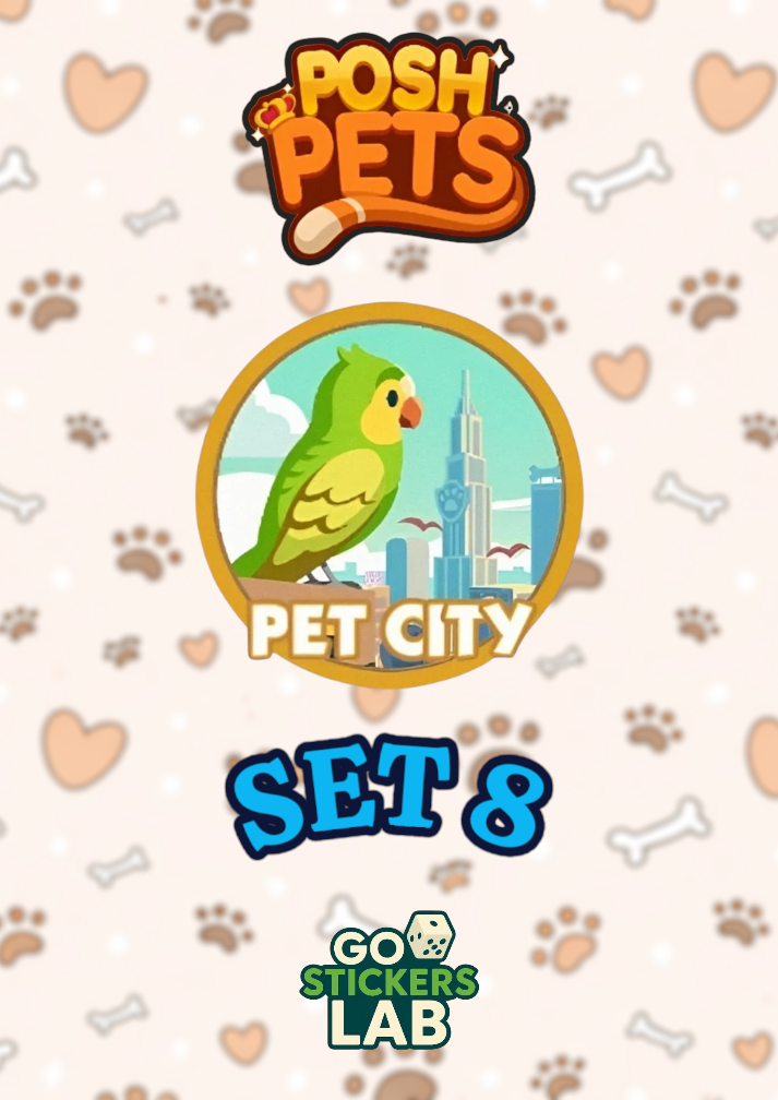 Set 8 - Pet City