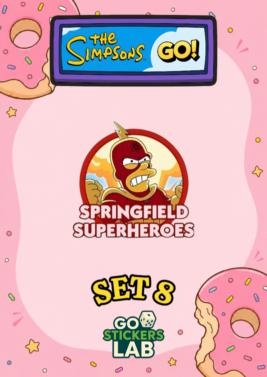 Set 8 - Springfield Superheroes