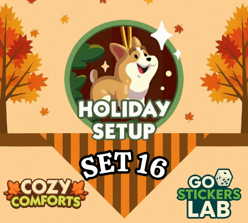 Set 16 - Holiday Setup