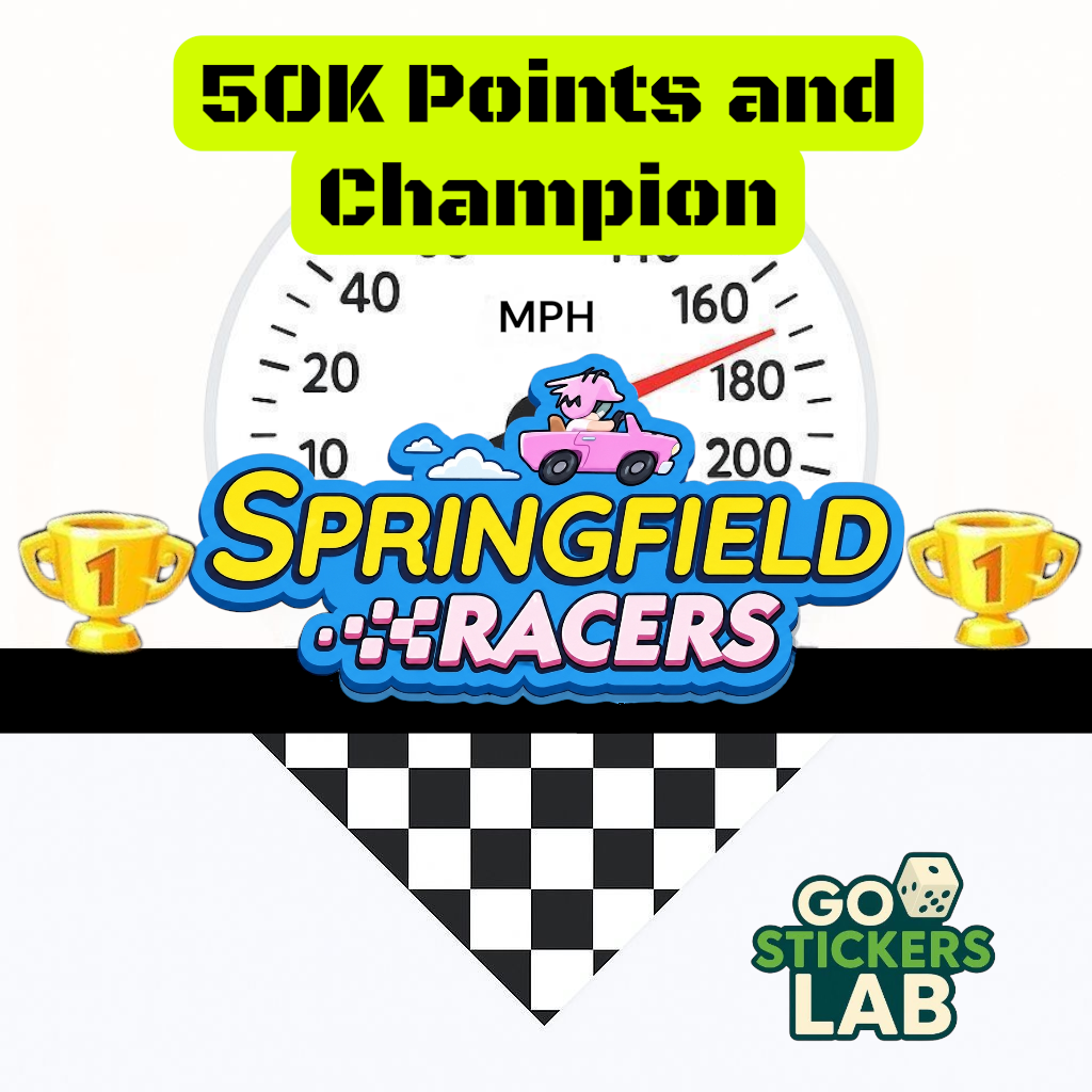 Springfield Racers – 3 Carry 1 Service | 50K Points and Champion Guaranteed (or 50% Refund)