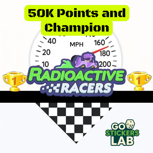 Radioactive Racers – 3 Carry 1 Service | 50K Points and Champion Guaranteed (or 50% Refund)