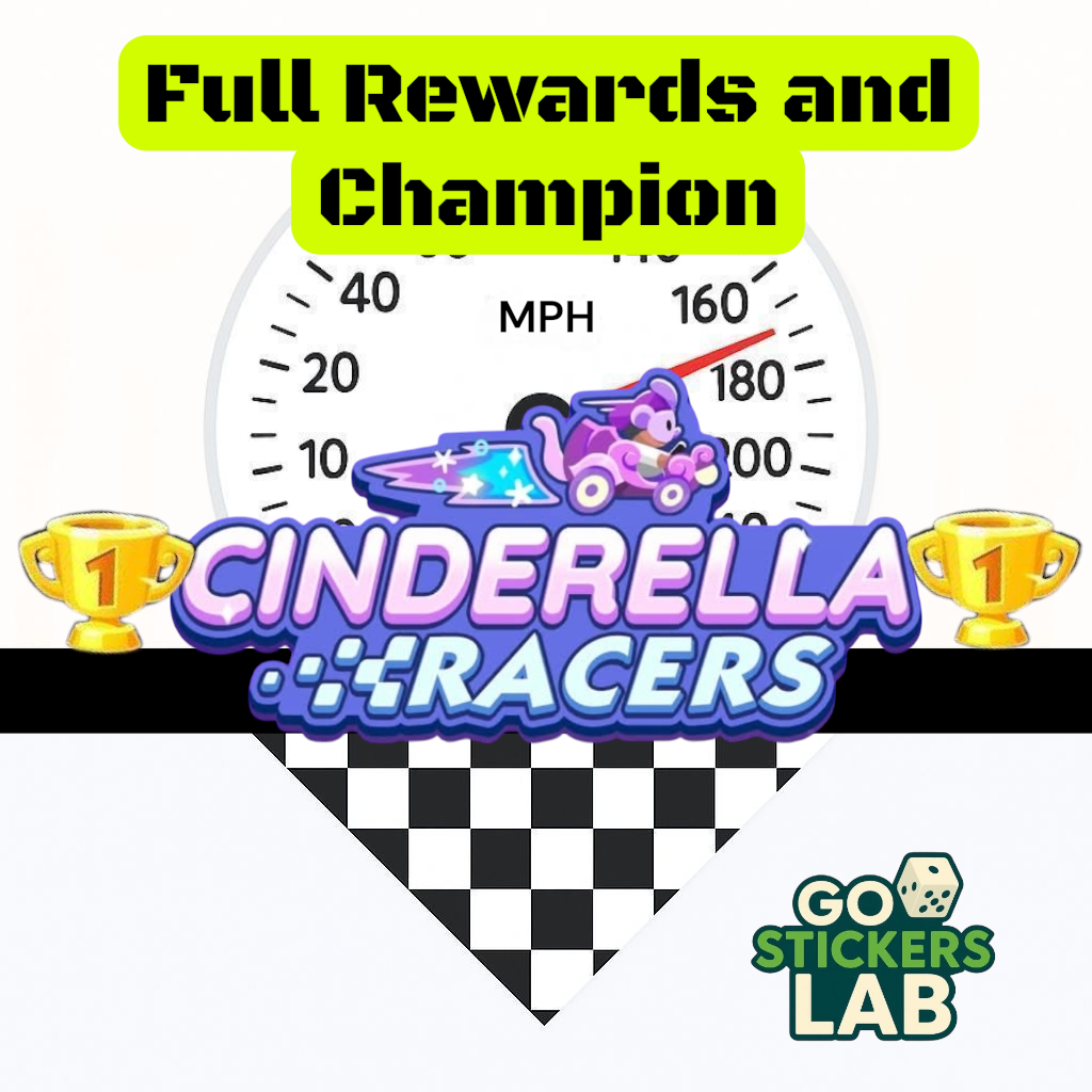 Cinderella Racers – 3 Carry 1 Service | Full Rewanrds and Champion Guaranteed (or 50% Refund)