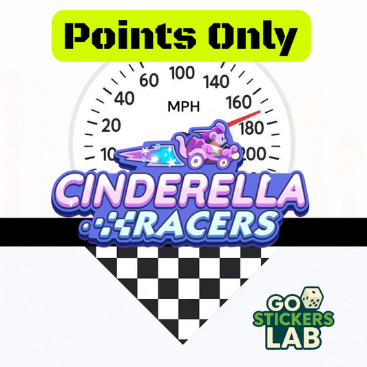 Cinderella Racers – 3 Carry 1 Service | Points Only