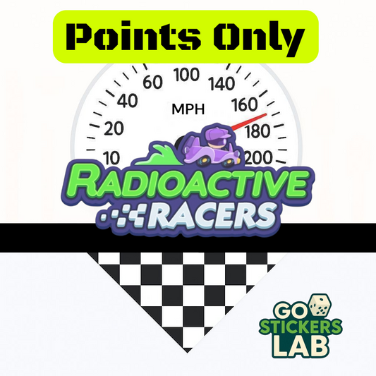 Radioactive Racers – 3 Carry 1 Service | Points Only